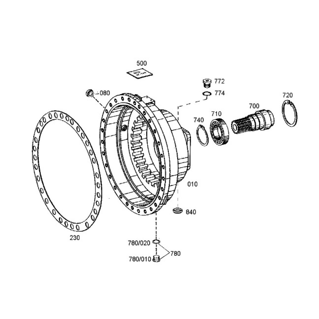 Best Selling Price ZF Reducer Gearbox ZP4300 Reductor for Concrete Mixer Truck with Longevity and Reliability