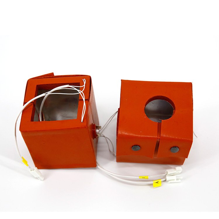 Silicone Flexible Heating Piece Can Be Closely Fitted to the Curved Silicone Rubber Heater Body Heating Sleeve