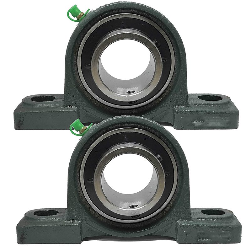 hot selling in Pakistan 15mm shaft zinc alloy flange pillow block bearing housing KP002