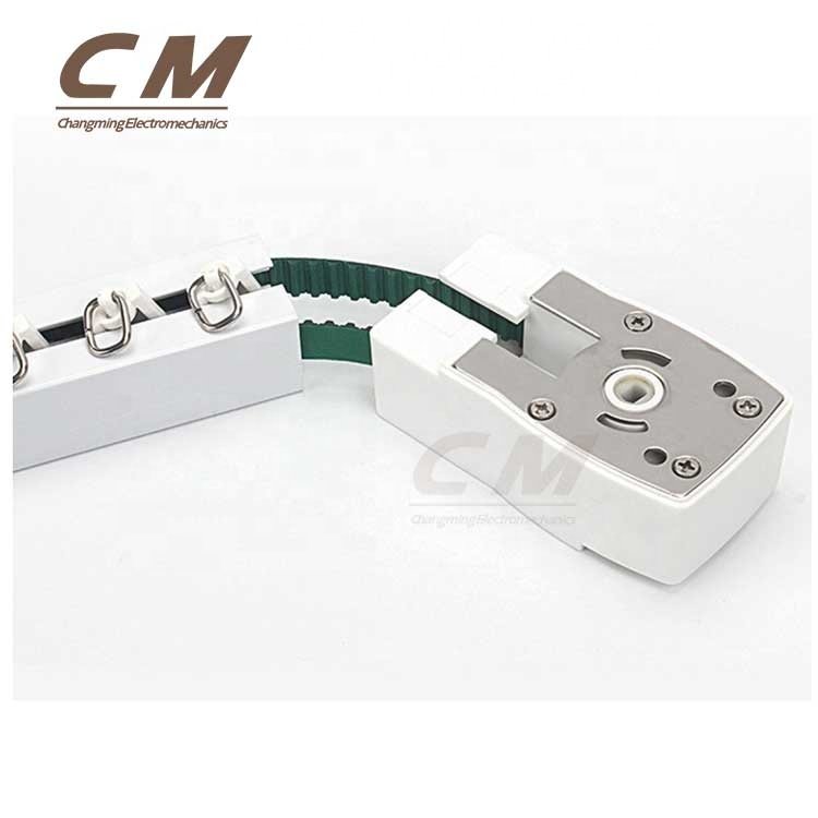Wholesale Electric Smart Curtain Track Black Transmission Belt Kelver Material Rubber Gear Belt