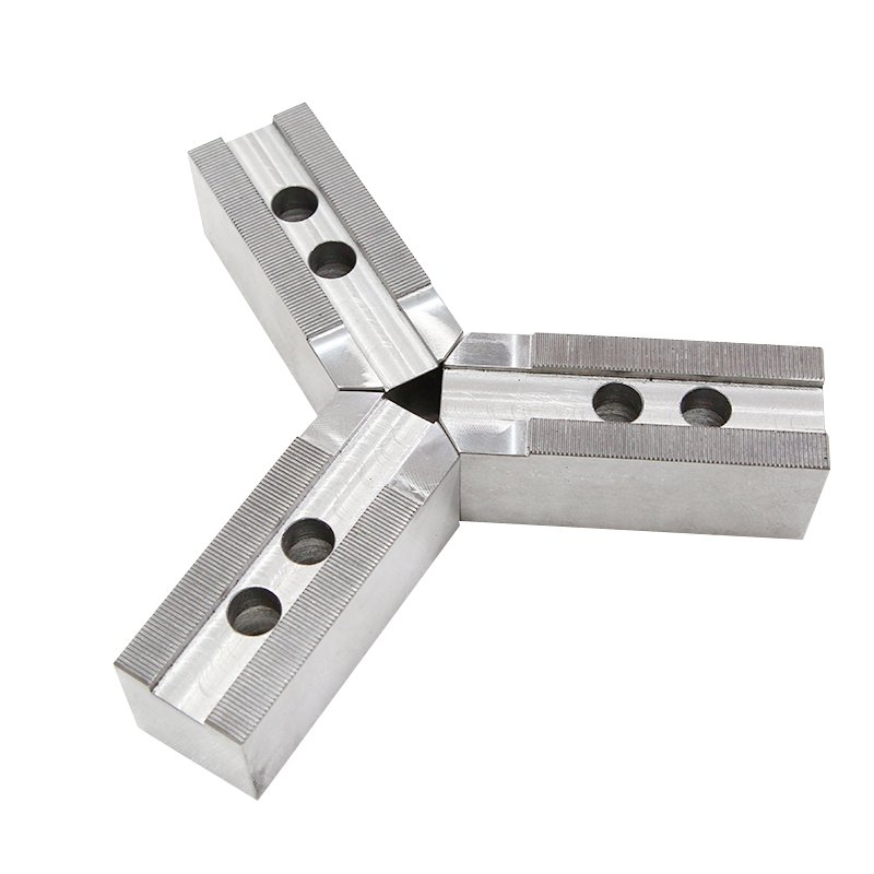 Customised 3,4,5,6,8 soft jaws for Pneumatic, manual, hydraulic power chuck accessories for general lathes and CNC machine tools