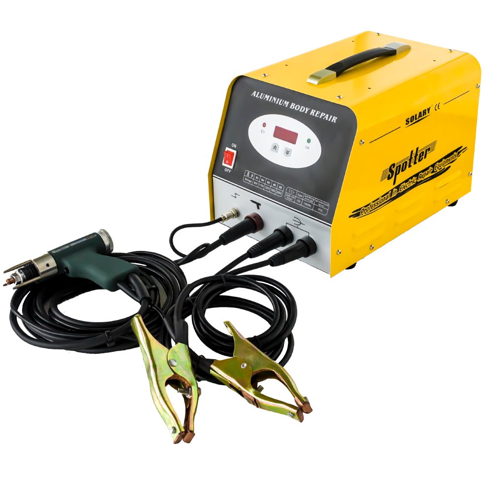 AL7E Aluminum Spot Welding Tools Body Shop Repair Equipment Automotive Collision Repair Dent Puller Iron Spotter