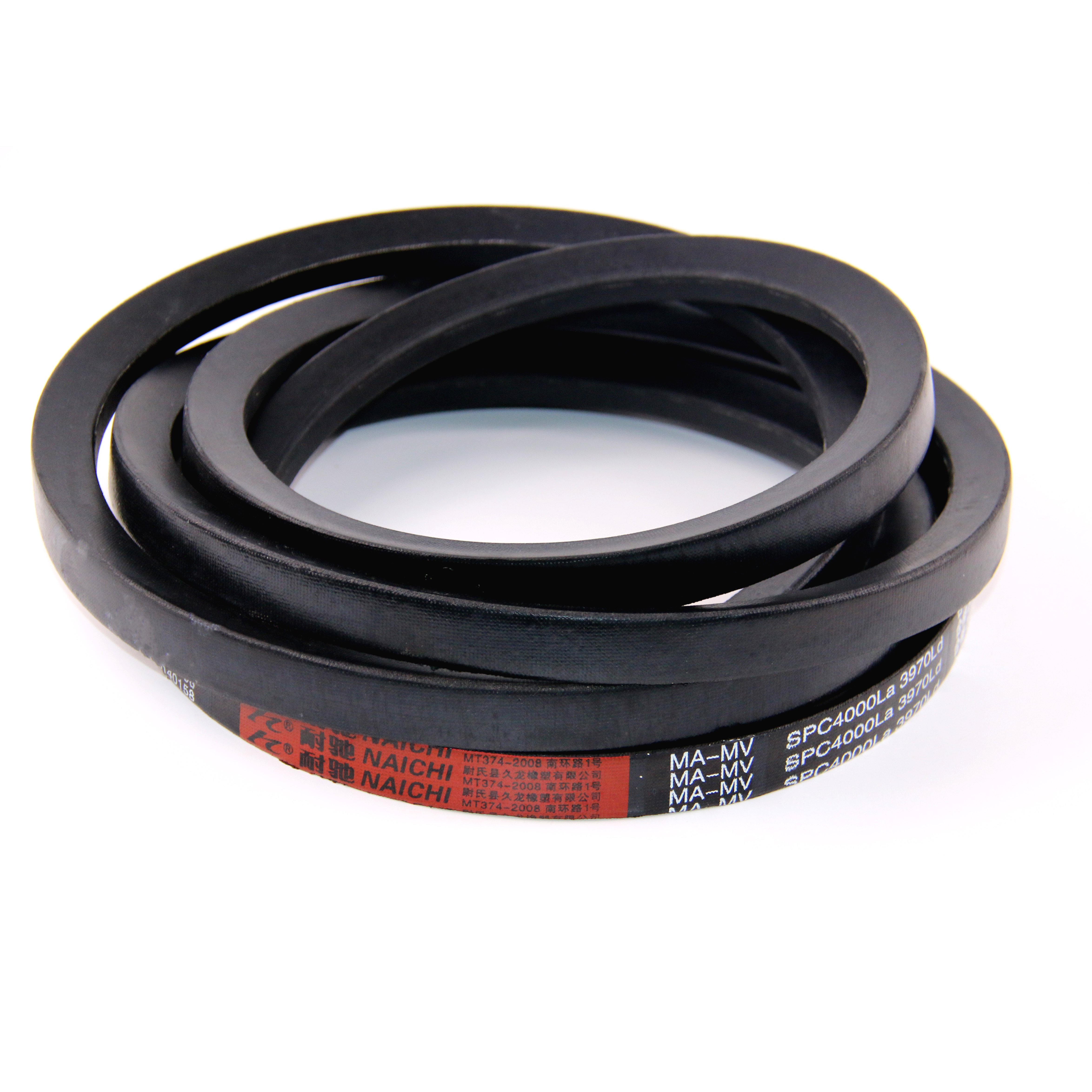 Anti-Oil Wedge Wrapped Rubber V-Belt SPB SPA SPC Excellent price SPC4000 Custom Rubber Antistatic Belt