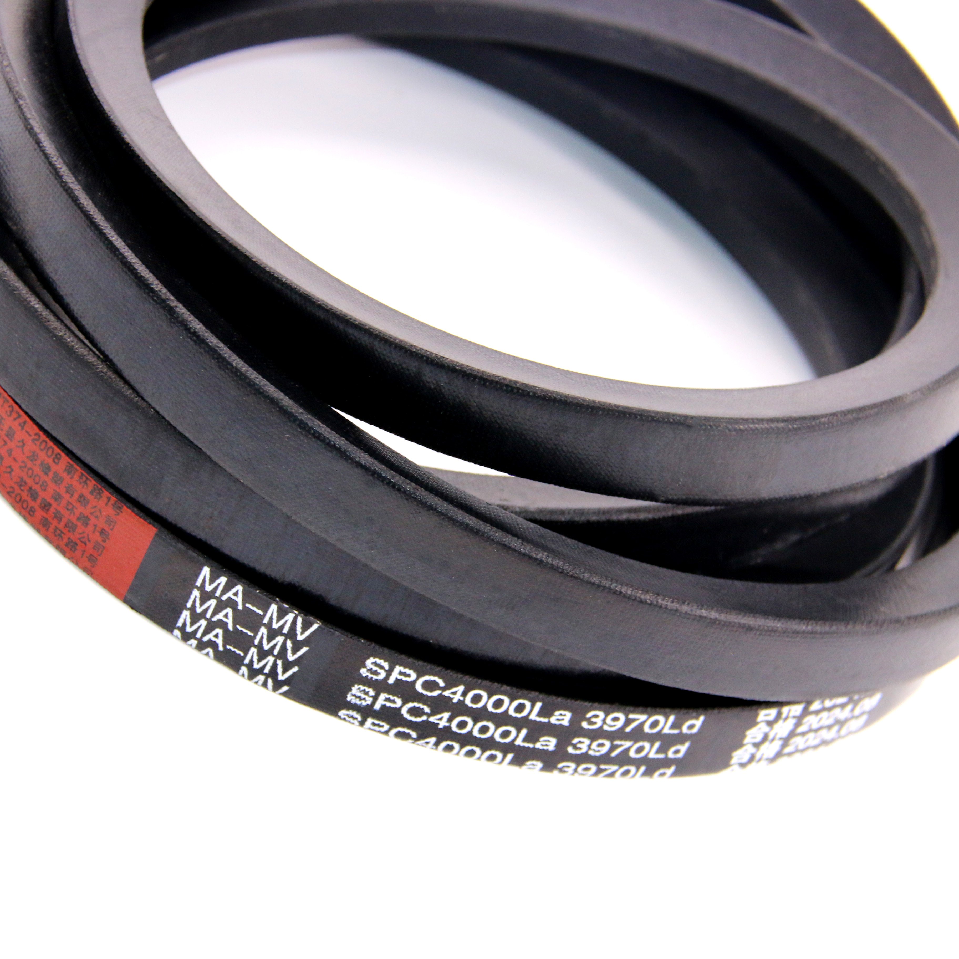 Anti-Oil Wedge Wrapped Rubber V-Belt SPB SPA SPC Excellent price SPC4000 Custom Rubber Antistatic Belt