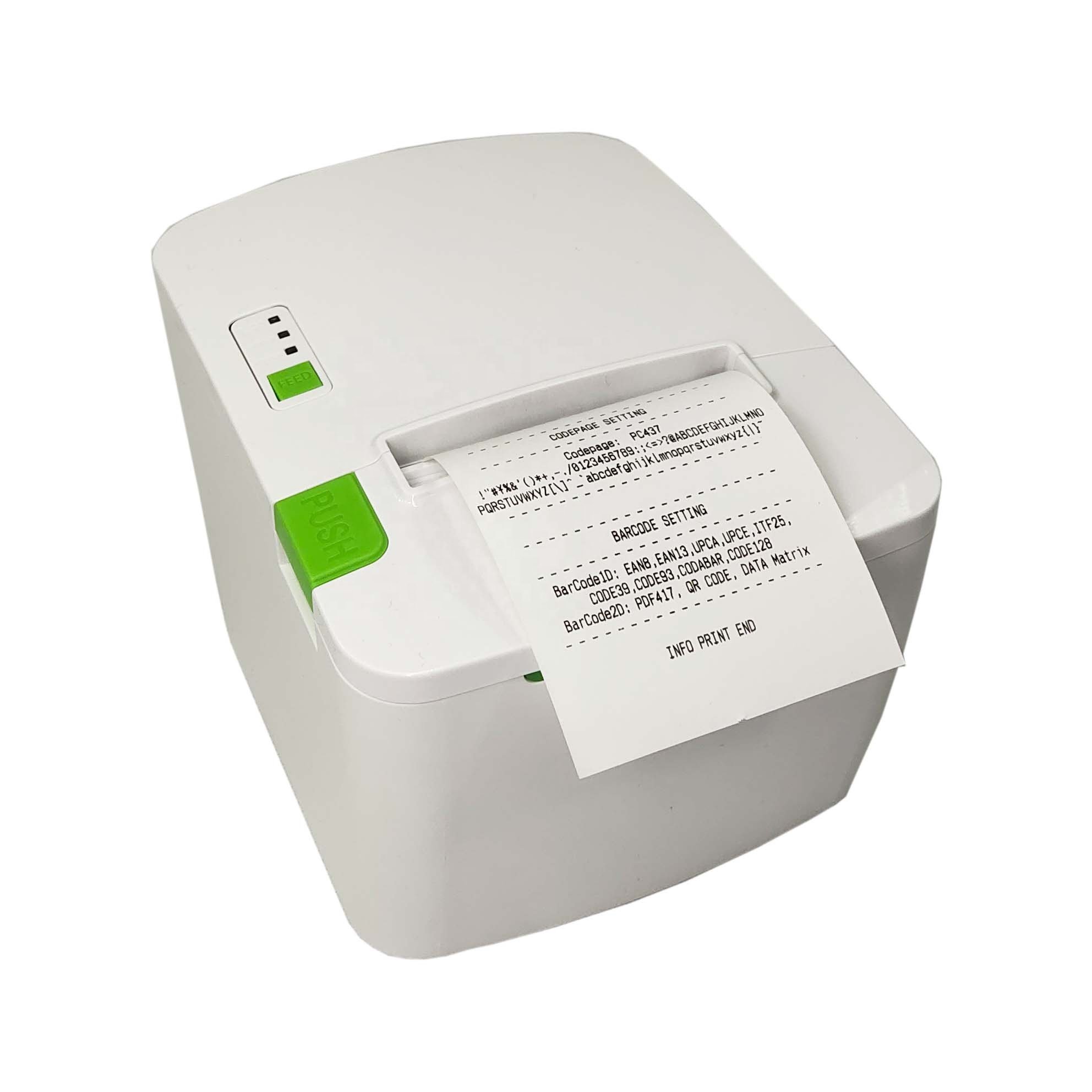 Auto-Cutting USB 58mm/80mm Thermal Label Printer Bluetooth Bill Receipt Shipping Label Printer Used Product