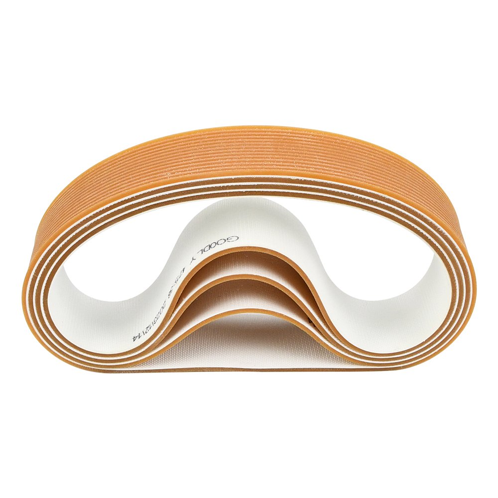 anti slip wear resistant rubberized pvc conveyor belt for printing electronics beverag glass industries
