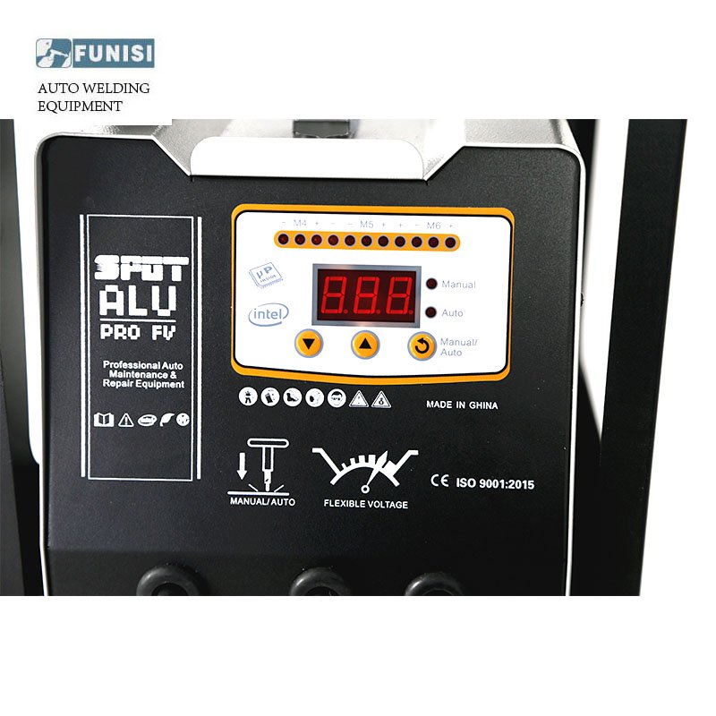 FUNISI Aluminum Body Dent Puller Machine Portable Spot Welding Machine With Dent Puller Repair F6100 Bodyshop Equipment