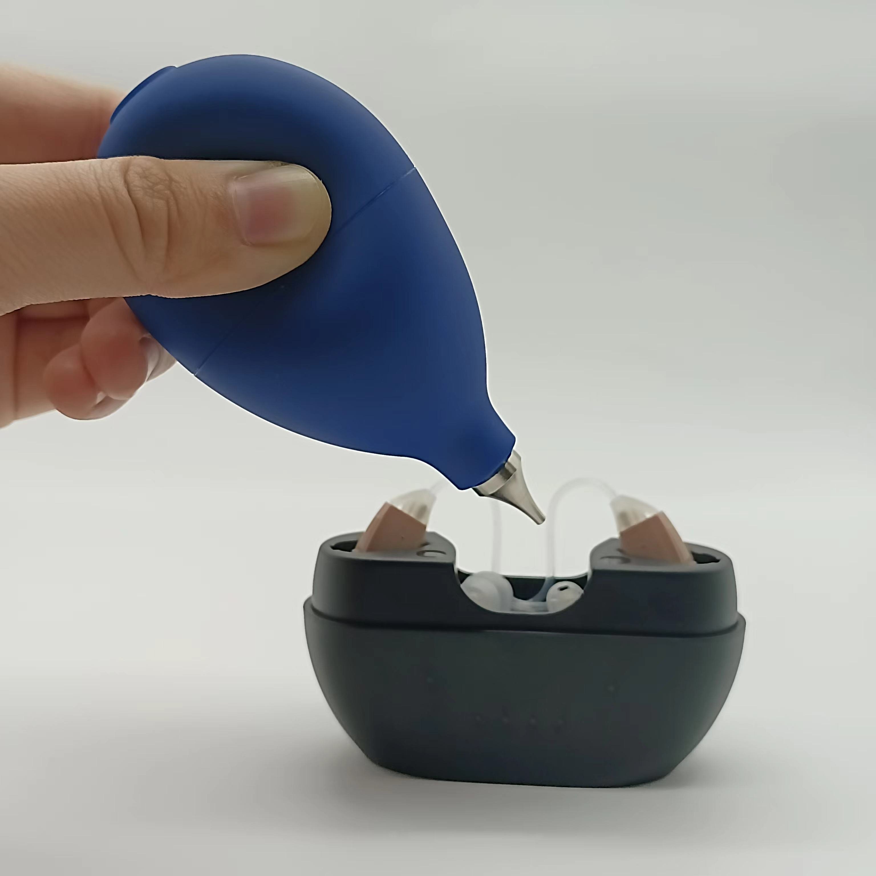 Listener High Quality Mini BTE Hearing Aids Cleaning Tools Air Ball Dust Blower Puffer usd for Ear Hearing Products