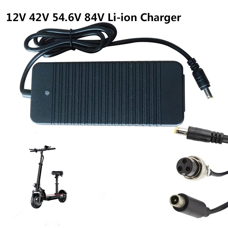Electric Scooters Charger 36V 42V 2A 3A For Scooter Motorcycle E-Bike Parts Accessories Lithium Battery Charger