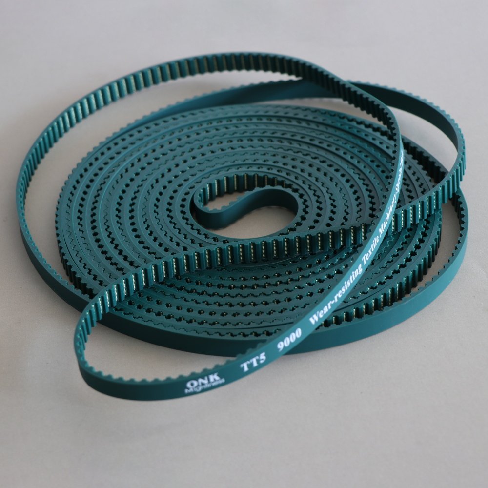 TT5 PU Polyurethane Timing Transmission Conveyor Flex Belt blue White close loop timing belt