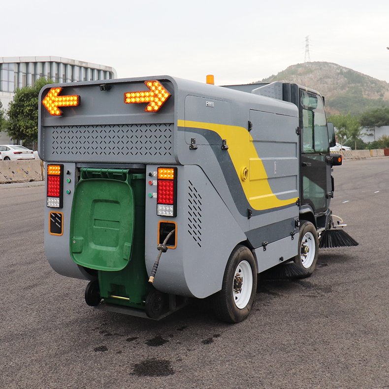 BY-S25 Electric Street Sweeper Road Cleaning Machine Sweeper Truck Road Sweeper