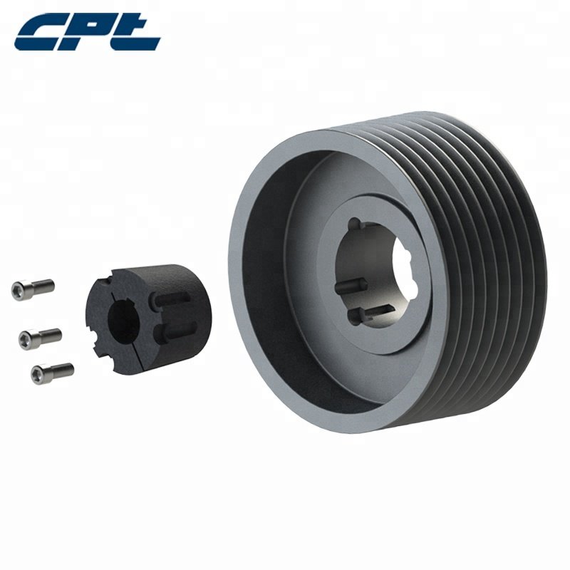 American Standard electric motor v groove belt pulley 8V with QD Bushing