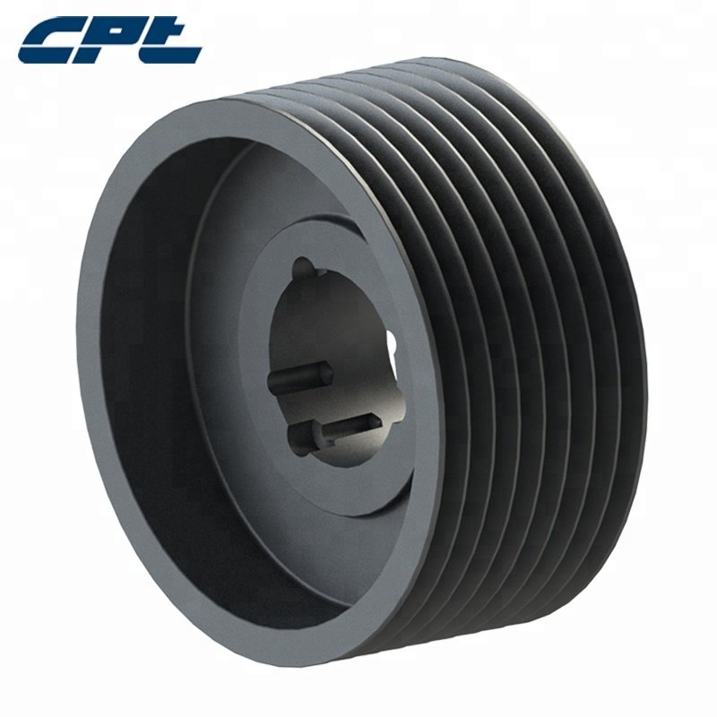 American Standard electric motor v groove belt pulley 8V with QD Bushing
