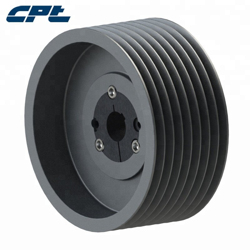 American Standard electric motor v groove belt pulley 8V with QD Bushing