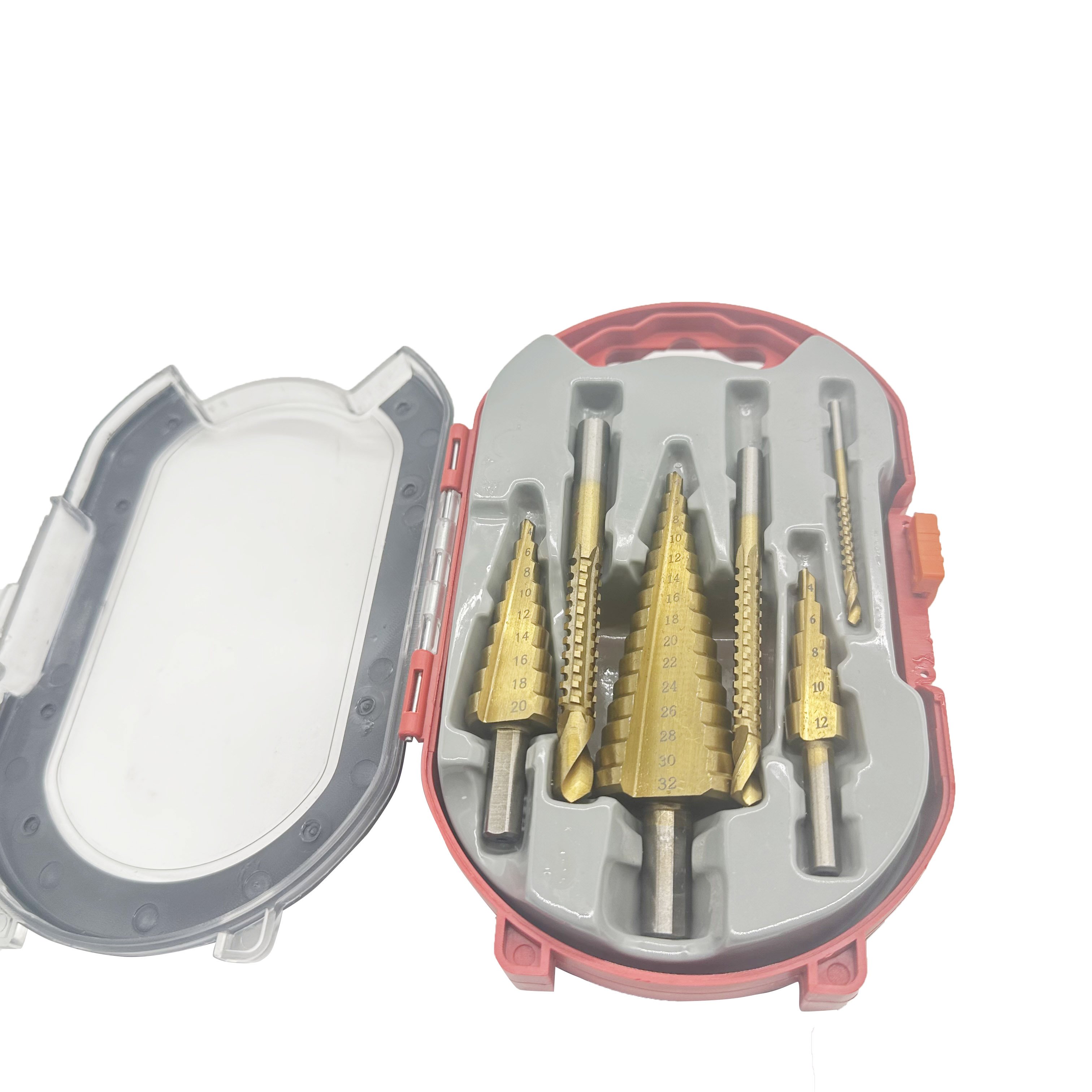 AutoErizo 6PCS Pagoda Drill set HSS Step Drill Bit