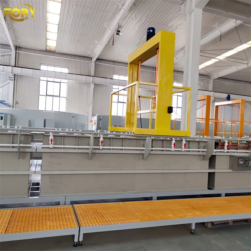 Jewelry Plating Machine Automatic Electroplating Plant Aluminium Anodizing Line