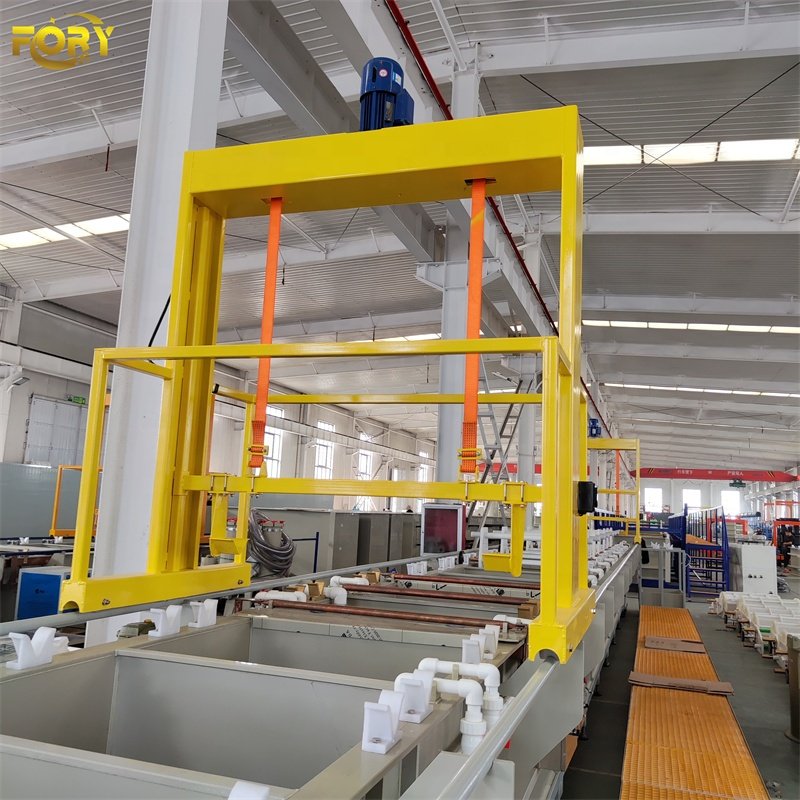 Jewelry Plating Machine Automatic Electroplating Plant Aluminium Anodizing Line