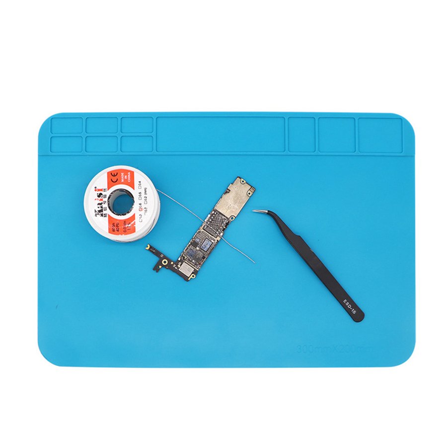 GRD-01 Anti Static Silicone High Temperature Table Mat Electronic Repair Soldering Iron Tool Mat