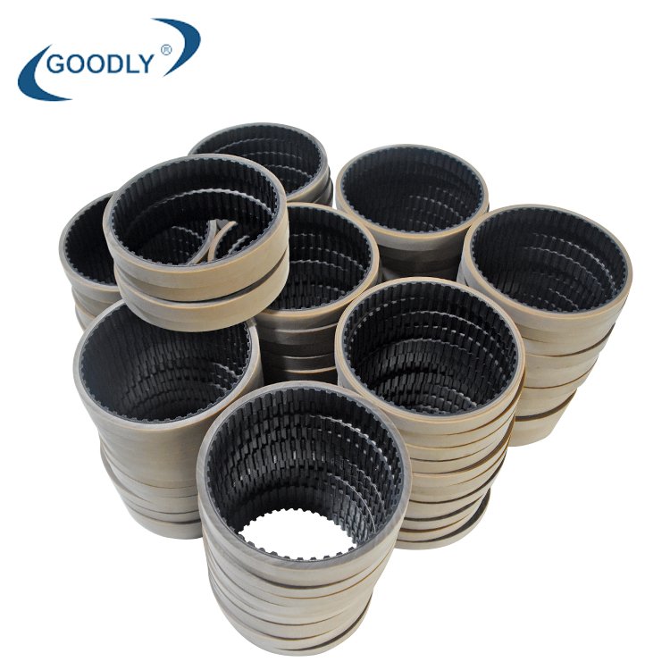 High Quality Sh 40~60A Vulcanized Rubber Coated Timing Belt