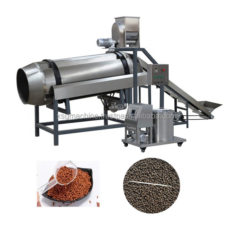 fish food processing line price full auto fish feed production machinery