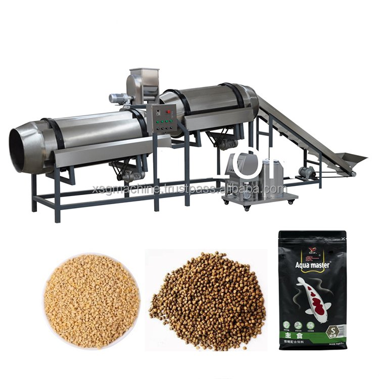 fish food processing line price full auto fish feed production machinery