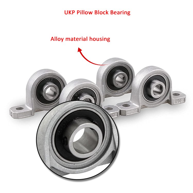 12mm mounted unit bearing UP001 bearing