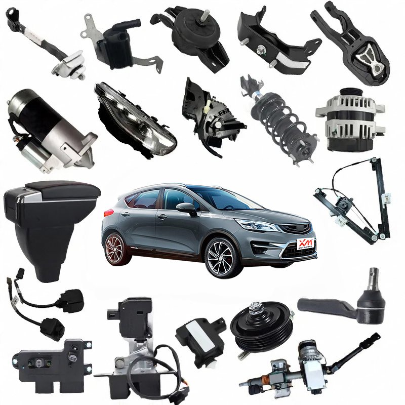 For Geely Emgrand GS Part Headlight Control Arm Ball Joint Tie Rod End Stabilizer Sway Link Clutch Cover Disc Bearing DRL Bumper