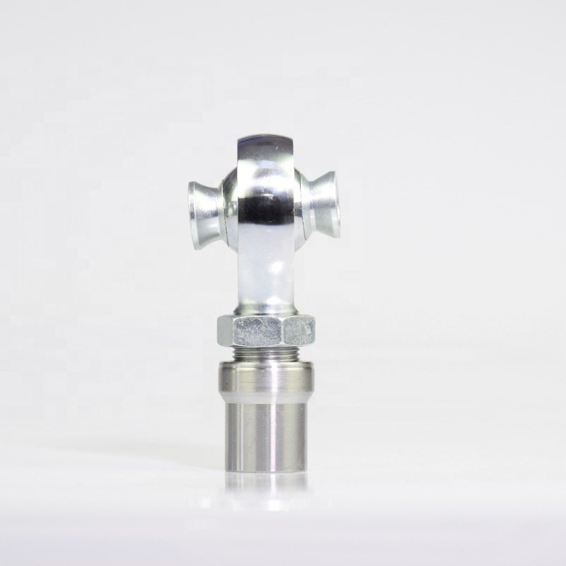 SYZ Chrolomy 4 Link Kit Heim Joints 1.25 3/4 Rod End with 3/4-5/8 HMS Bung Lock Nut