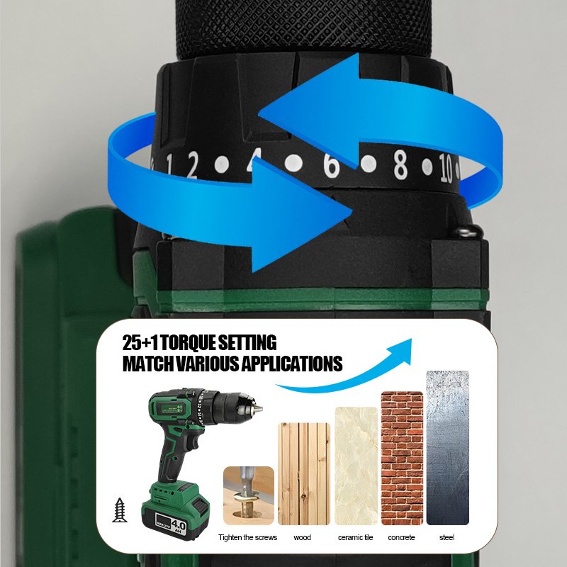 Parafusadeira A Bateria Furadeira Taladro Taladros Inalambricos Electric Drill Cordless Drill Power Drills