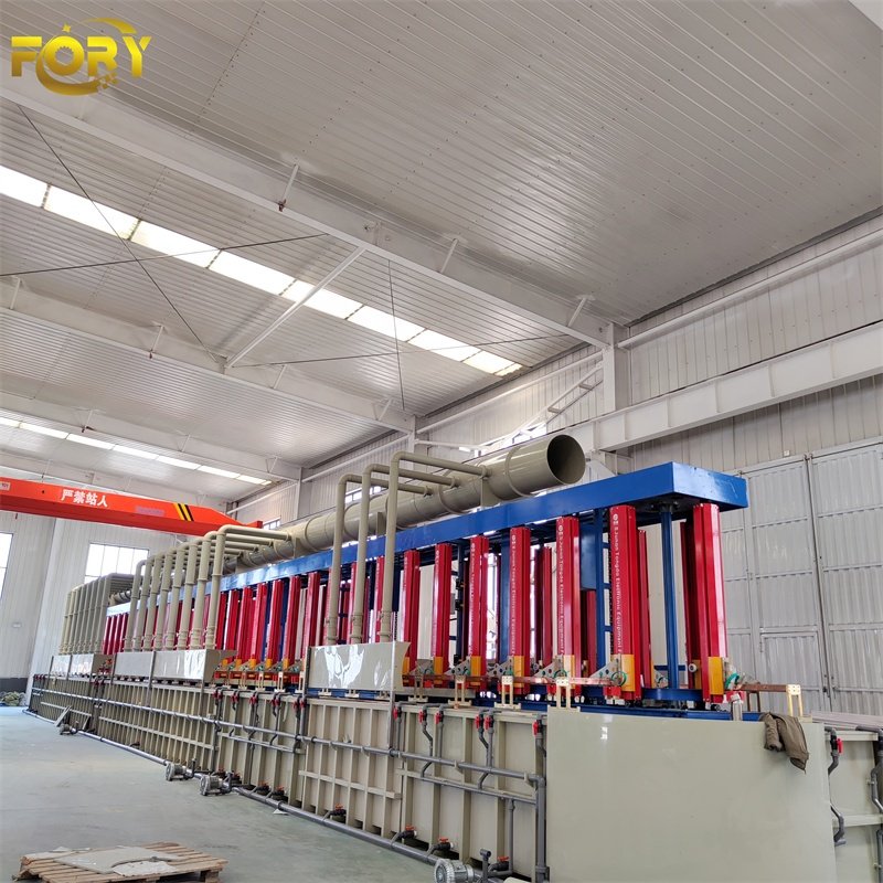 Linyi Fory Aluminum Anodizing Electroplating Production Line Auto Electroplating Line