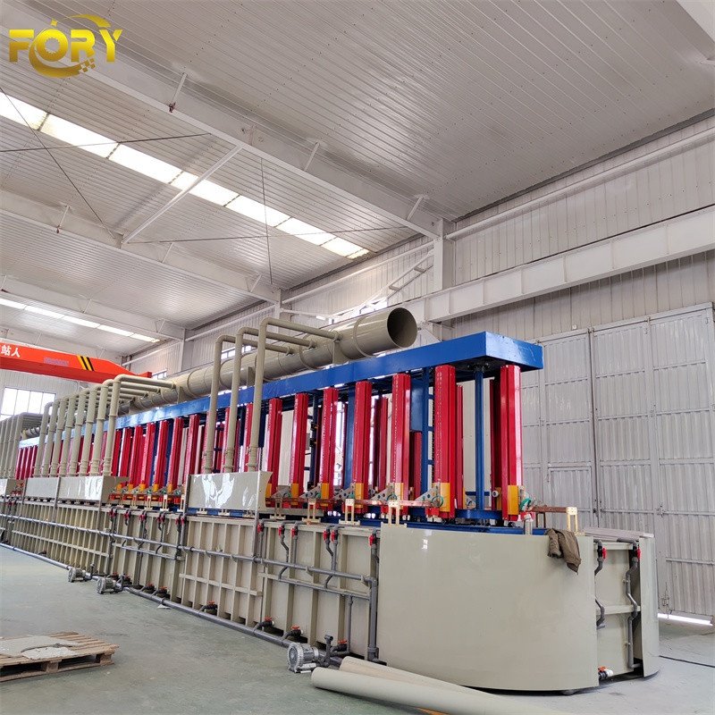 Linyi Fory Aluminum Anodizing Electroplating Production Line Auto Electroplating Line