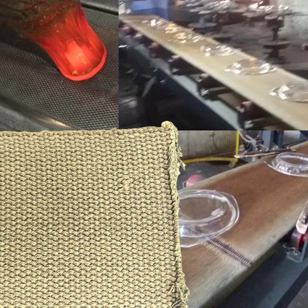 High Temperature Resistance PBO Conveyor Belt with 316L Stainless Steel for Industry