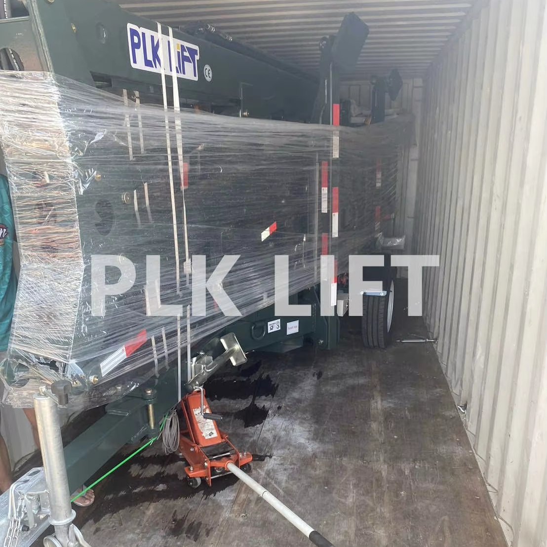 Articulated Aerial Work Elevator Trailer Tow-Behind Nacelle Lifts with 300kg