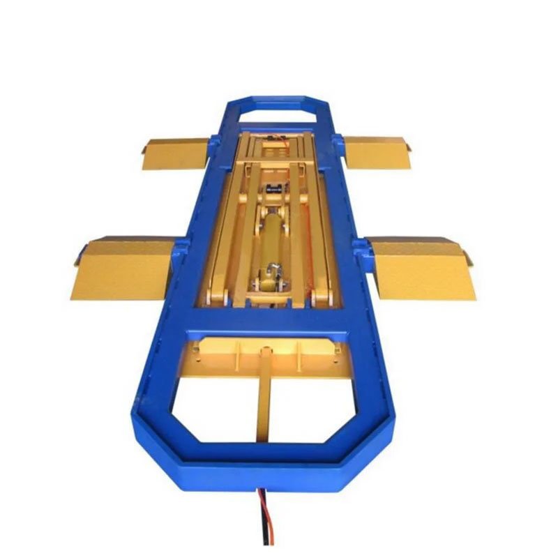 Simple Scissor Beam Corrector Car Bench Auto Body Sheet Metal Repair Auto Maintenance Equipment With Wheels