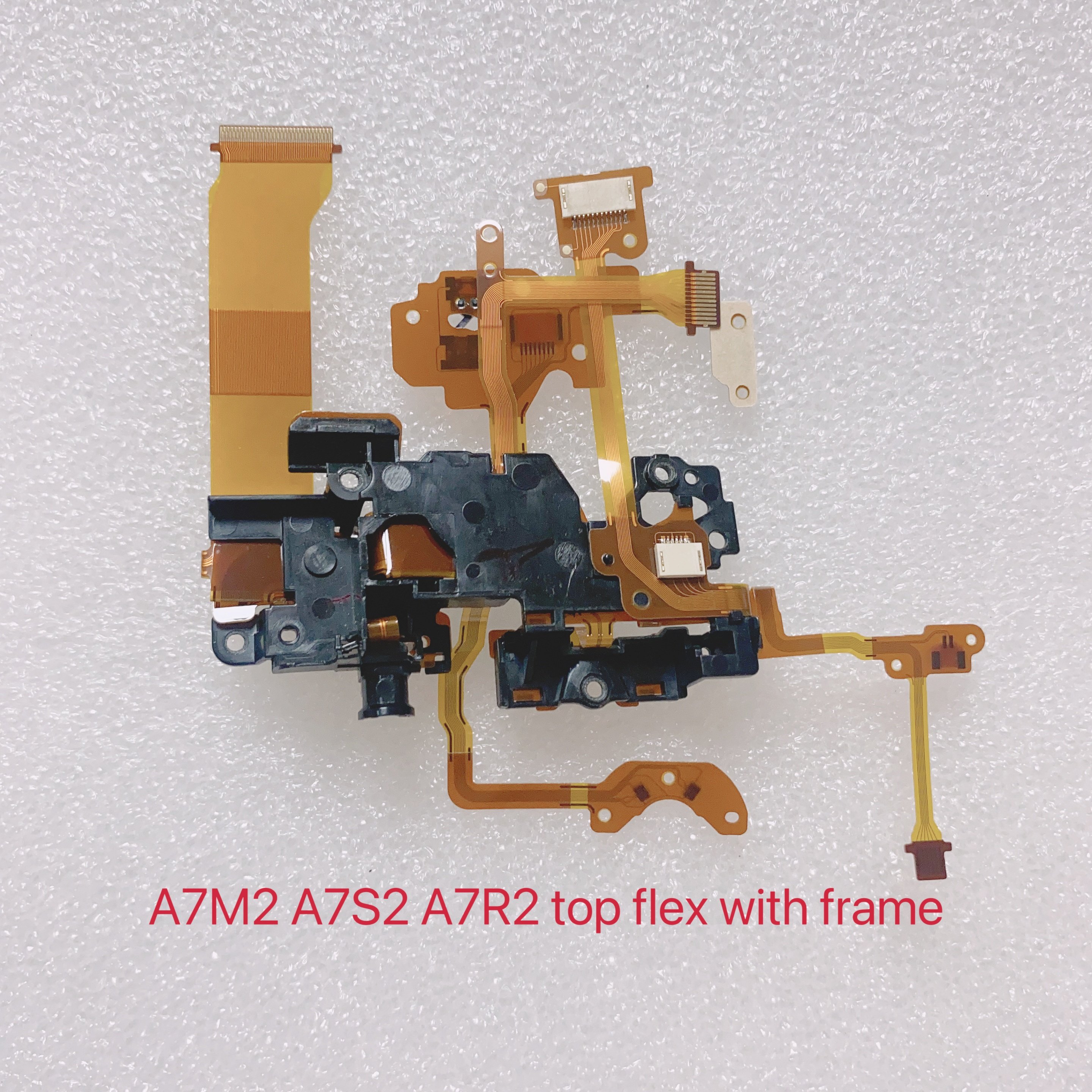 New Original Camera Body Top Cover Shutter Button Flex Cable for Sony A7M2 A7S2 A7R2 A7ii A7SM2 A7RM2 Repair Parts