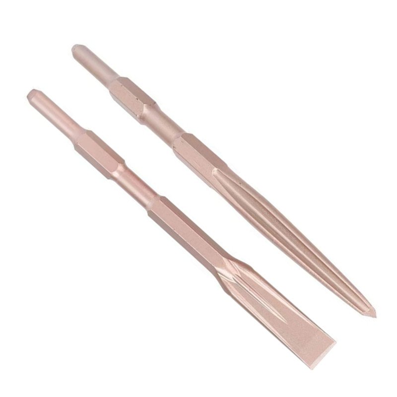 Power hand tool Accessories 40CR Alloy Steel Material SDS Plus Flat Point Hammer Electric Chisel For Rock Drilling