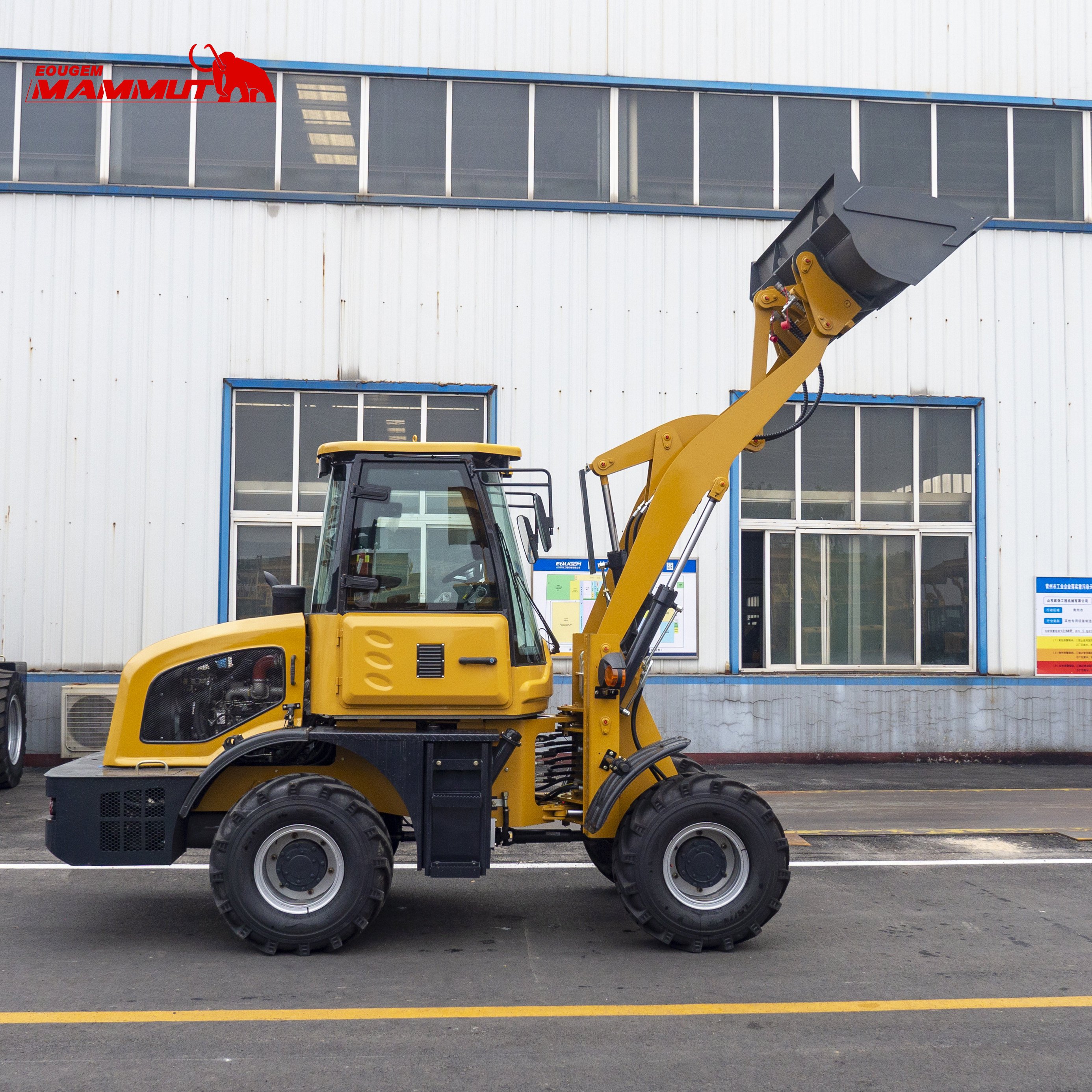 Heavy duty construction wheel loader OJ-16 earth moving machine hydraulic shovel front end wheel loader