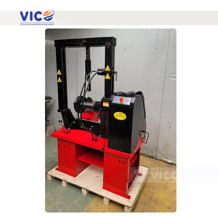 Vico Multifunctional and Comprehensive #ARP-95 with Little Gantry Semi-Automatic Vertical Rim Straightening Machine Alloy Wheel