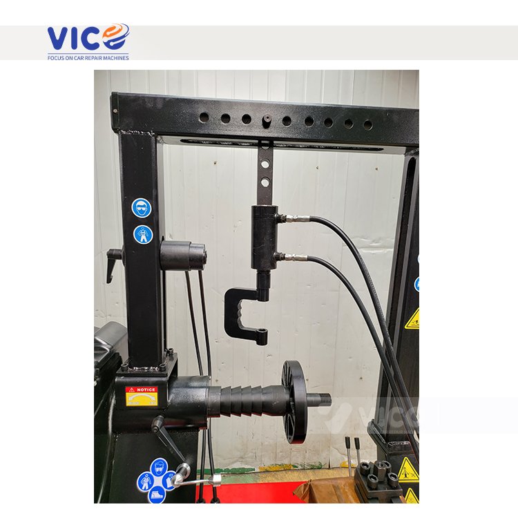 Vico Multifunctional and Comprehensive #ARP-95 with Little Gantry Semi-Automatic Vertical Rim Straightening Machine Alloy Wheel
