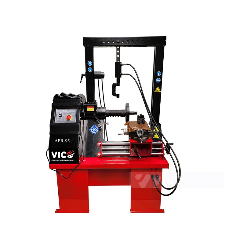 Vico Multifunctional and Comprehensive #ARP-95 with Little Gantry Semi-Automatic Vertical Rim Straightening Machine Alloy Wheel