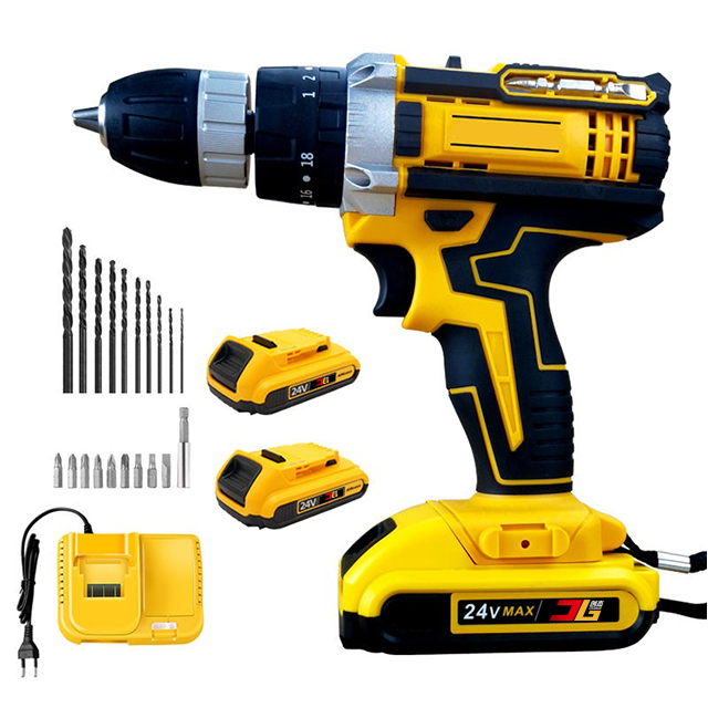 OEM Support power tools 20v cordless lithium electric drill set with battery and charger 118pcs accessories drill kit
