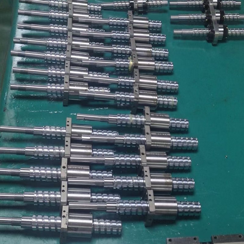 Custom cnc machining high quality Stainless Steel lead screw large trapezoidal threaded rod Wholesale Stainless Lead Screw