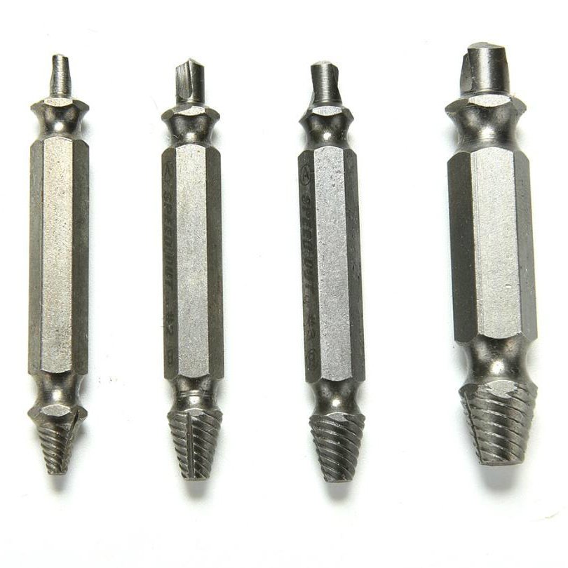 BOMI BMZ-1 hot sale manufacturer milling tools 4pcs high quality Screw Extractor and Remover for Screw Bolt Stud Remove