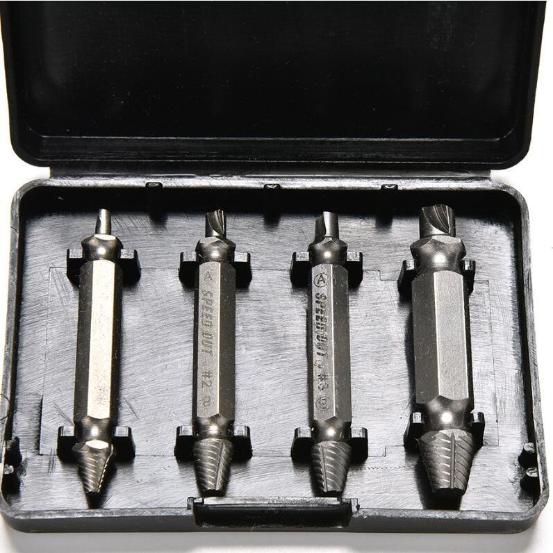 BOMI BMZ-1 hot sale manufacturer milling tools 4pcs high quality Screw Extractor and Remover for Screw Bolt Stud Remove