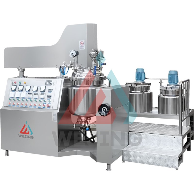 Shampoo Cosmetic Cream Paste Emulsifier Mixer Mixing Machine High Speed Effective Emulsifying Equipment Mixer