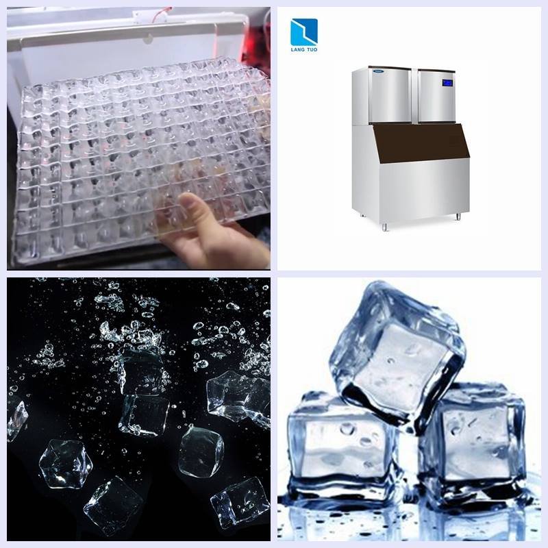 Langtuo/Commercial Cube Ice Machine 900KG/LB1950Ta Ice Maker Machine
