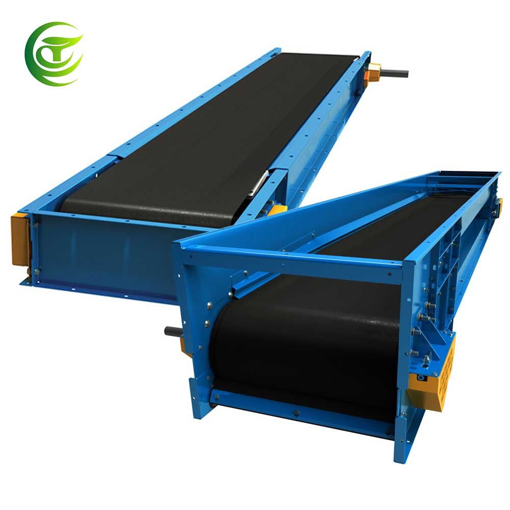 Custom Price Industrial Power PU Pvc Rubber Stainless Steel Roller Plant Meter System Conveyer Flat Belt Conveyor Belts Machine