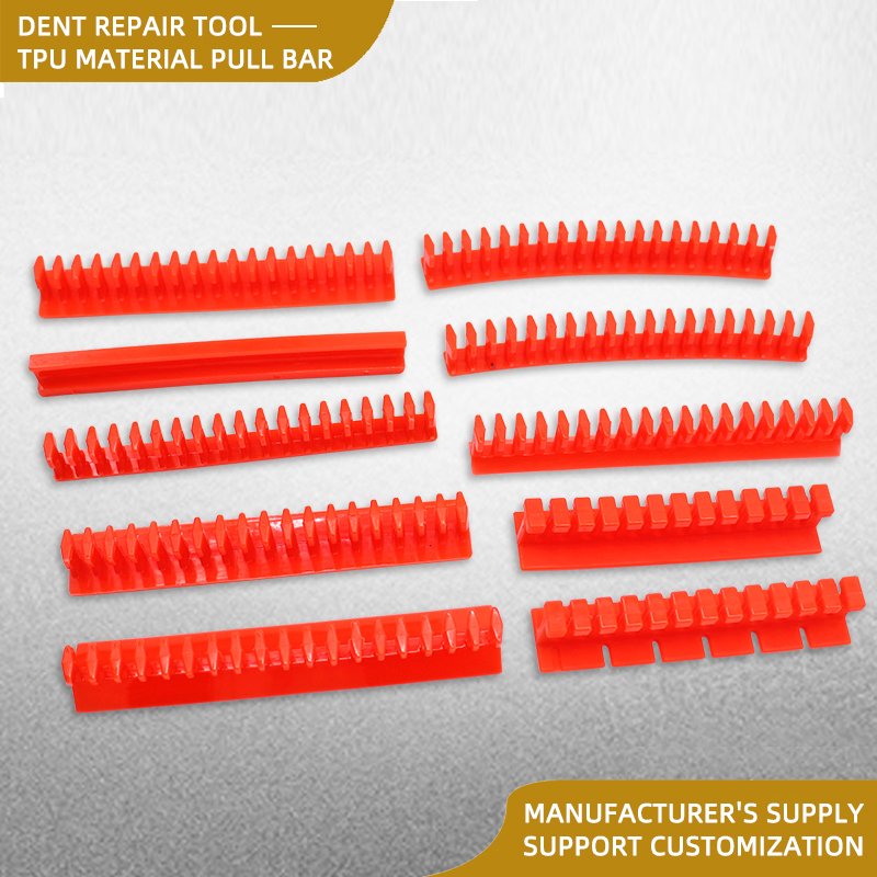 AI Pdr 10 Red Pull Tabs Dent Repair Paint-Free Repair Car Denting Tools Dent Puller Machine Car Body Repair