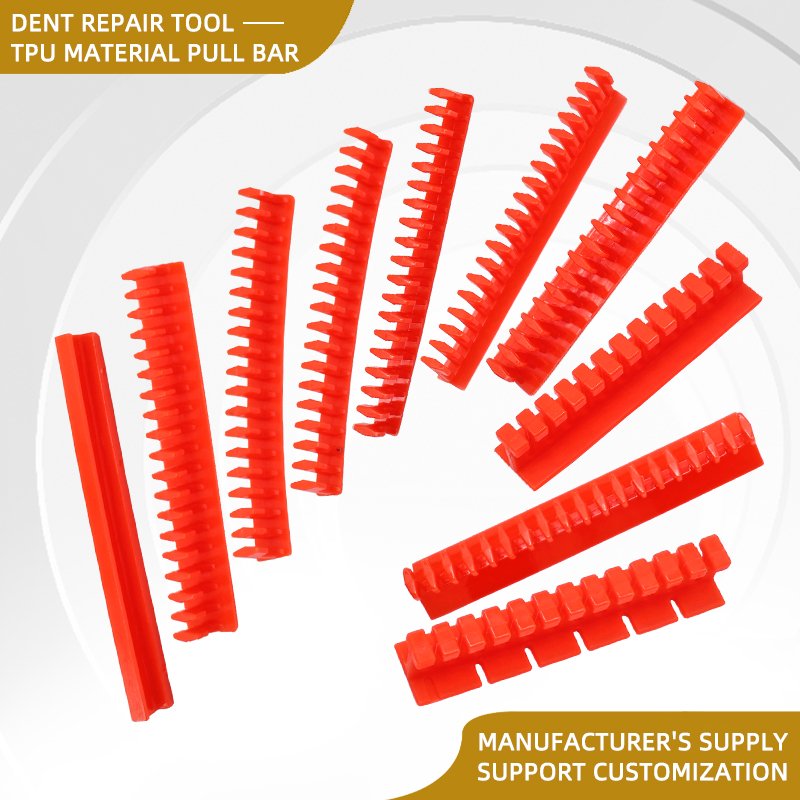 AI Pdr 10 Red Pull Tabs Dent Repair Paint-Free Repair Car Denting Tools Dent Puller Machine Car Body Repair