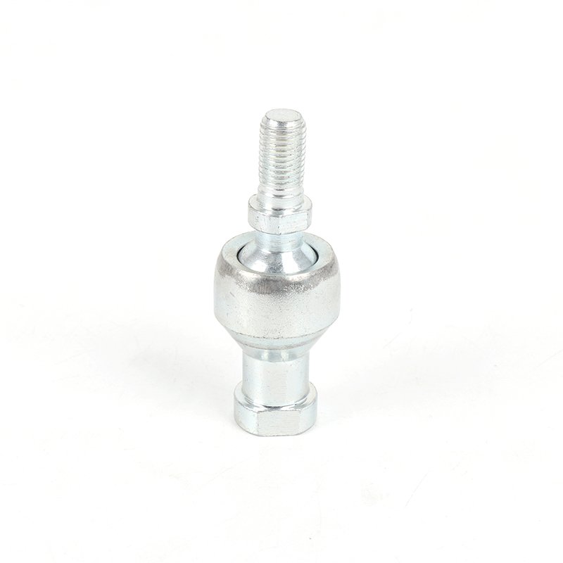 OEM Female Thread Holder Straight Single Pole Zinc Alloy Carbon Steel Ball Joint Rod End Bearing